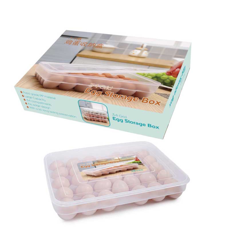 34 Grid Egg Storage Box