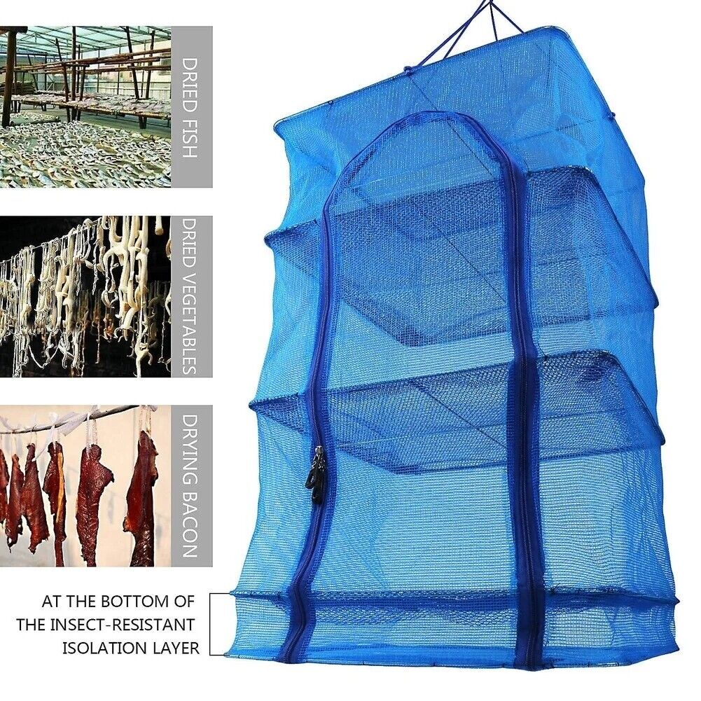 Foldable 4 Layer Multifunctional Food Drying Case