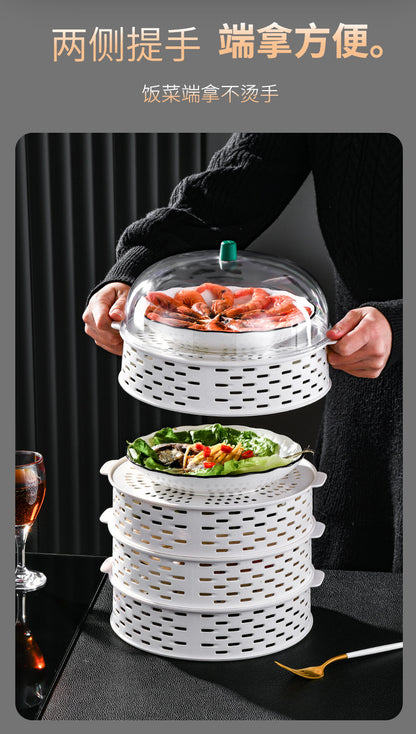Hollow Vegetable Cover Dining Table Food Cover
